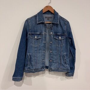Level 99 Blue Denim Jacket for Women